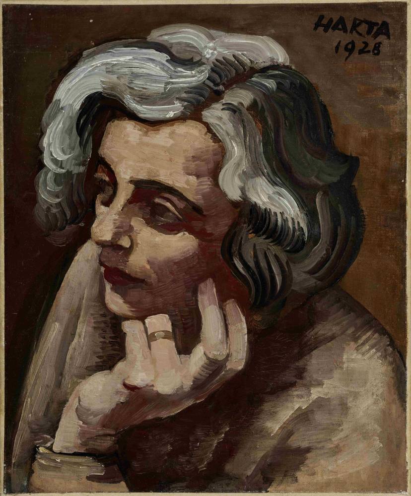 Felix Albrecht Harta (1884–1967), Bildnis der Elly Harta, Gattin des Künstlers, 1928, Öl auf Leinwand, Salzburg Museum/Salzburger Museumsverein, © Larry Heller, USA