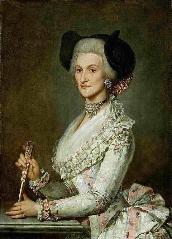 Barbara Krafft (1764–1825), Porträt einer vornehmen Salzburger Bürgerin, 1795, Öl auf Leinwand, © Salzburg Museum