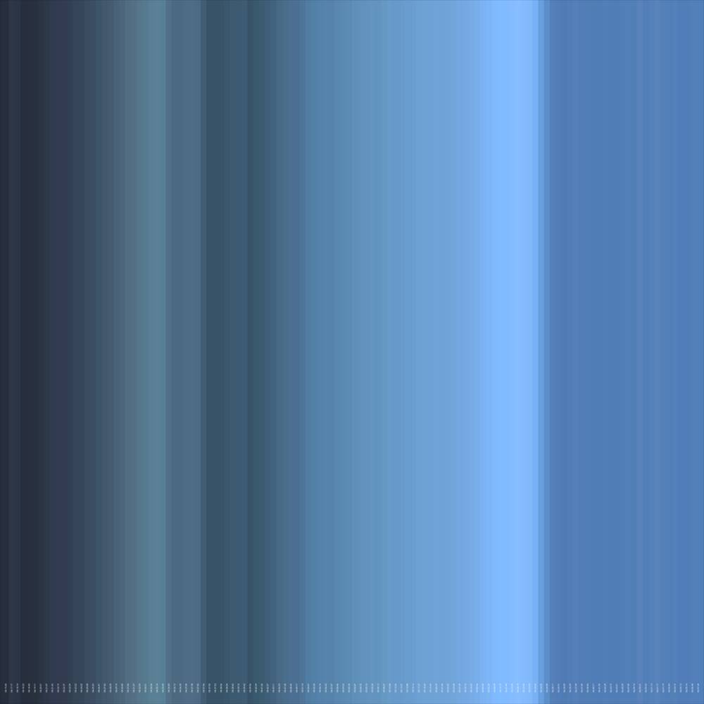 Inge Dick, Blau, unendlich 2018/22, 2018 Giclée Druck auf Hahnemühle Photo Gloss 260g auf Aluminium, Ankauf bei Galerie Sturm & Schober, Wien, © Bildrecht, Wien