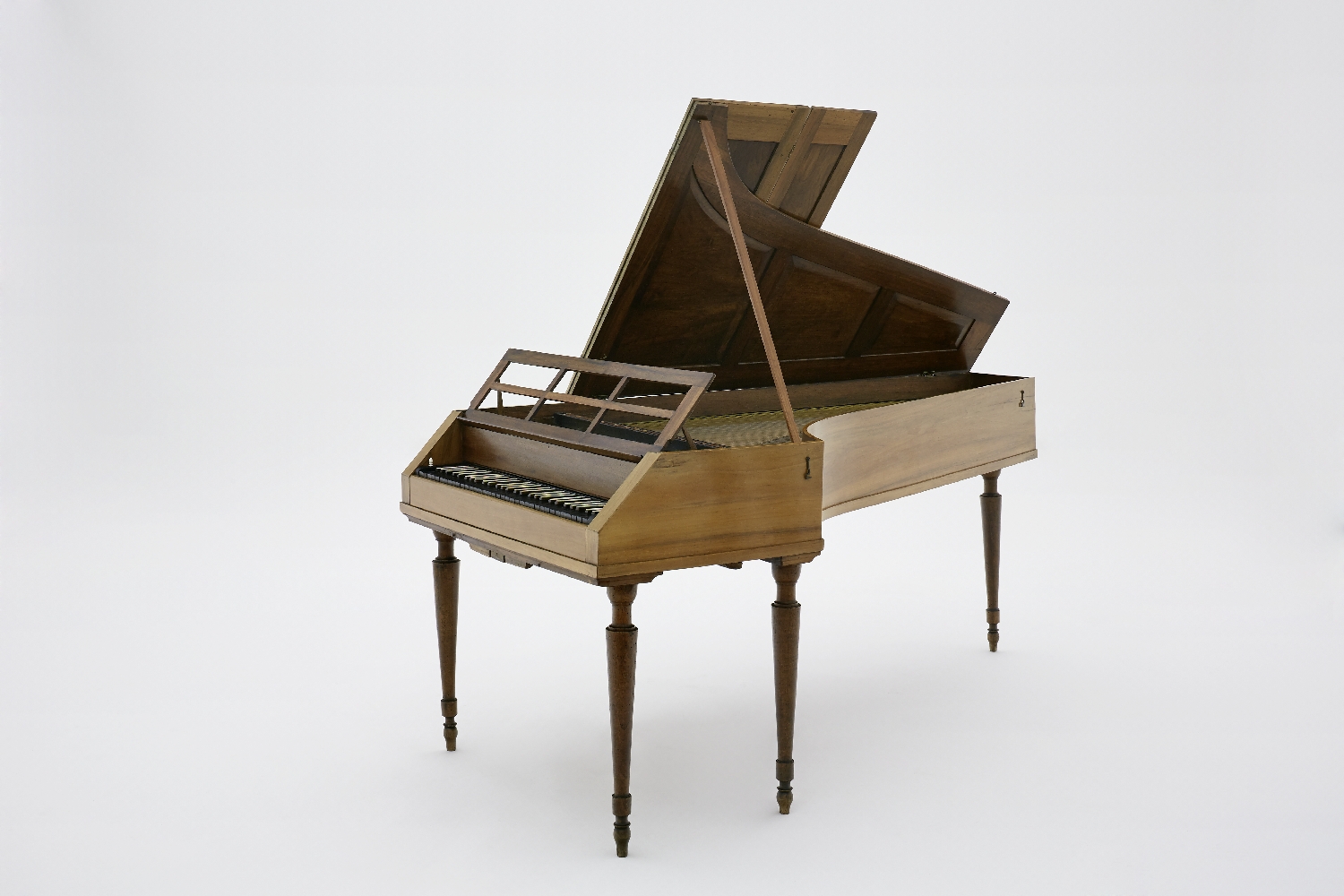 Fortepiano owned by Johann Michael Haydn, Johann Schmid, Salzburg, 1803, walnut, veneered, brass, steel, inv. no. MI 1035
