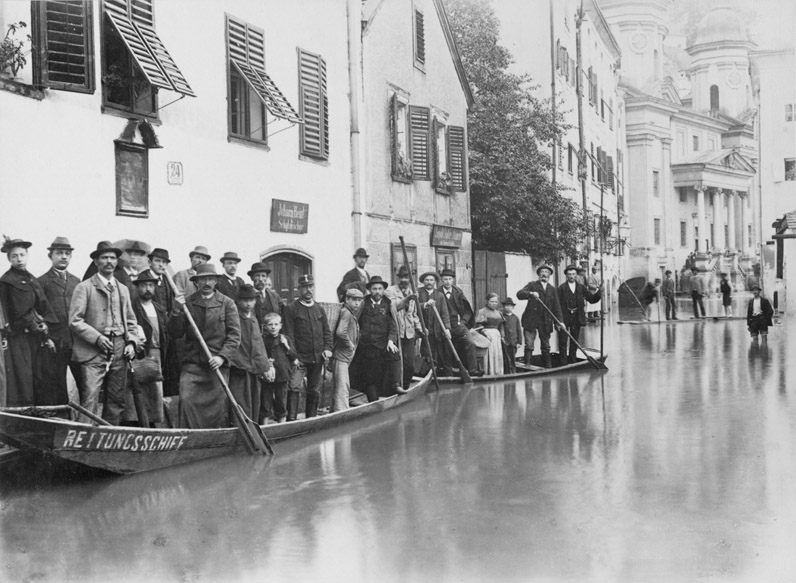 Salzach floods 1897, inv. no. F 17180