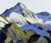 Helene Maria Schorn, Blick von der Kürsingerhütte zum Großen Geiger, Öl auf Leinwand, 2011, Salzburg Museum