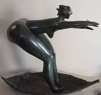 Lotte Ranft, Mitte des Lebens-Weg, Bronze (Privatbesitz)