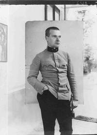 Georg Trakl als k. u. k. Militär-Medikamentenakzessist (Beamter im Range eines Leutnants), Dr. Hans Oellacher (1889 – 1949), 1914, Reproduktion nach Galsplatte, Salzburg Museum, Inv.-Nr. F 22208